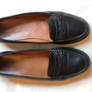 Bally black moccasins